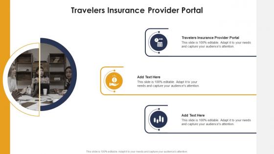 Travelers Insurance Provider Portal In Powerpoint And Google Slides Cpb