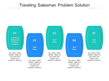 Traveling salesman problem solution ppt powerpoint presentation icon example introduction cpb