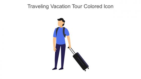 Traveling Vacation Tour Colored Icon In Powerpoint Pptx Png And Editable Eps Format