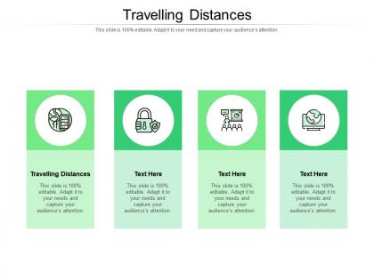 Travelling distances ppt powerpoint presentation summary professional cpb