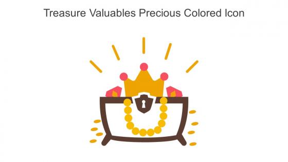 Treasure Valuables Precious Colored Icon In Powerpoint Pptx Png And Editable Eps Format