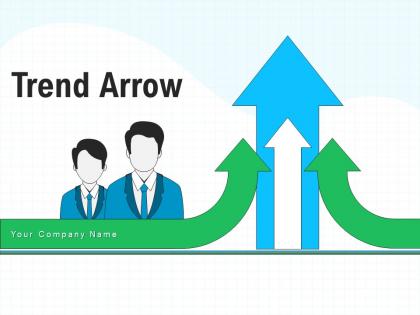 Trend Arrow Depicting Presenting Statistical Arrow Representing Fluctuations