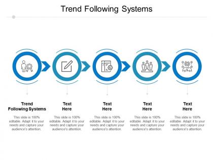 Trend following systems ppt powerpoint presentation inspiration visuals cpb