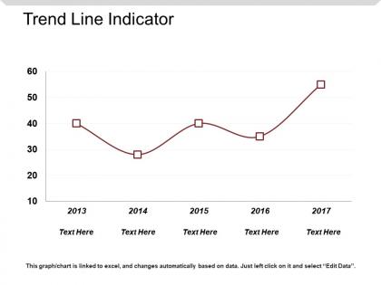 Trend line indicator powerpoint images