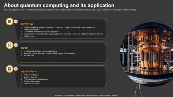 Trending Technologies About Quantum Computing And Its Application Trending Technologies About Quantum Computing And Its Application