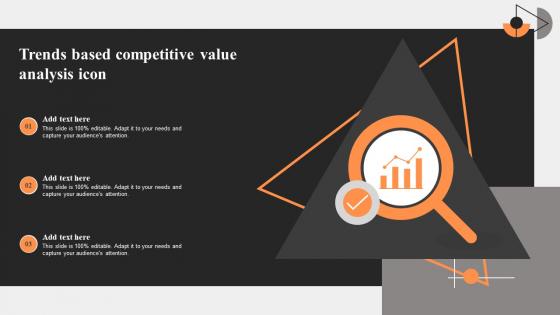 Trends Based Competitive Value Analysis Icon