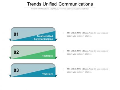 Trends unified communications ppt powerpoint presentation slides gallery cpb