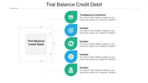 Trial balance credit debit ppt powerpoint presentation infographics samples cpb