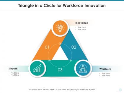 Triangle in a circle for workforce innovation