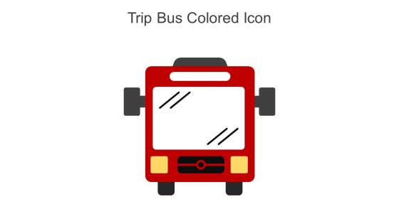 Trip Bus Colored Icon In Powerpoint Pptx Png And Editable Eps Format