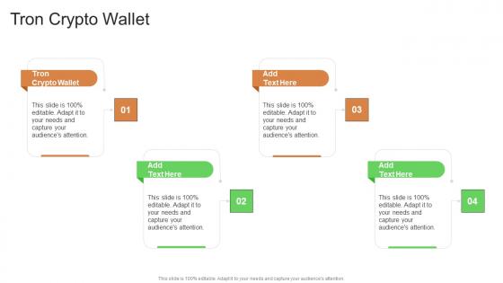 Tron Crypto Wallet In Powerpoint And Google Slides Cpb