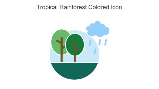 Tropical Rainforest Colored Icon In Powerpoint Pptx Png And Editable Eps Format