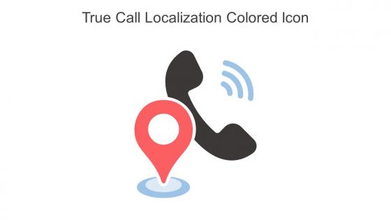 True Call Localization Colored Icon In Powerpoint Pptx Png And Editable Eps Format
