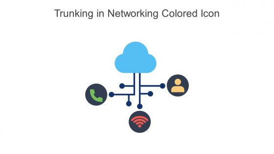 Trunking In Networking Colored Icon In Powerpoint Pptx Png And Editable Eps Format
