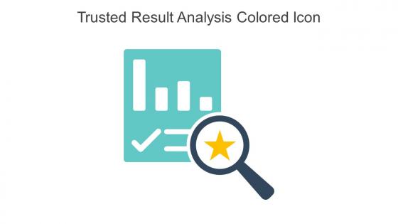 Trusted Result Analysis Colored Icon In Powerpoint Pptx Png And Editable Eps Format