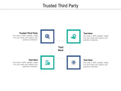 Trusted third party ppt powerpoint presentation show tips cpb