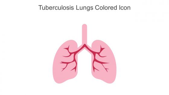 Tuberculosis Lungs Colored Icon In Powerpoint Pptx Png And Editable Eps Format