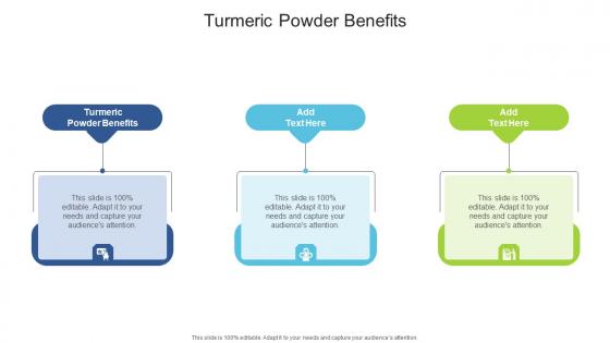 Turmeric Powder Benefits In Powerpoint And Google Slides Cpb