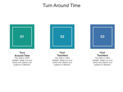 Turn around time ppt powerpoint presentation summary sample cpb