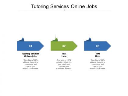 Tutoring services online jobs ppt powerpoint presentation inspiration graphic images cpb