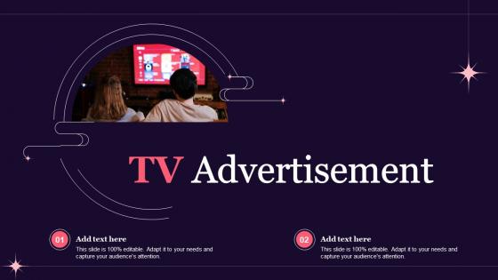 TV Advertisement Ppt Powerpoint Presentation Diagram