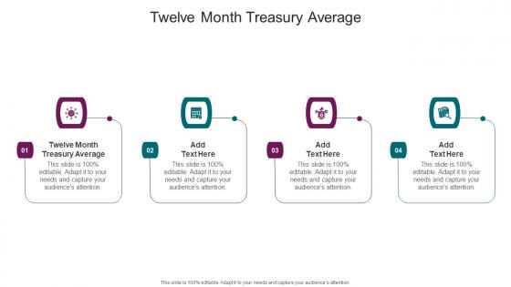 Twelve Month Treasury Average In Powerpoint And Google Slides Cpb