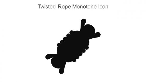 Twisted Rope Monotone Icon In Powerpoint Pptx Png And Editable Eps Format