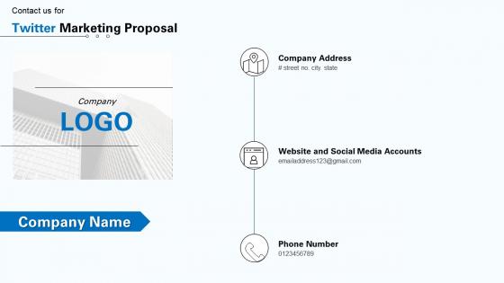 Twitter marketing proposal media ppt powerpoint presentation inspiration vector