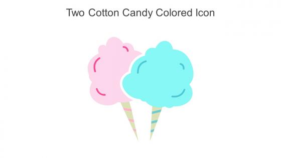 Two Cotton Candy Colored Icon In Powerpoint Pptx Png And Editable Eps Format