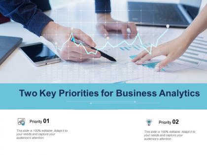 Two key priorities for business analytics
