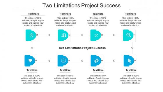 Two limitations project success ppt powerpoint presentation outline objects cpb