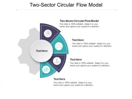 Two sector circular flow model ppt powerpoint presentation layouts outline cpb