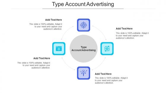 Type Account Advertising In Powerpoint And Google Slides
