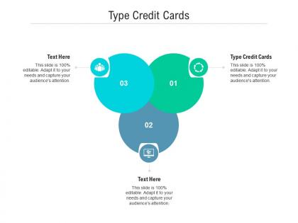 Type credit cards ppt powerpoint presentation infographic template elements cpb
