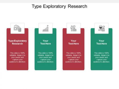 Type exploratory research ppt powerpoint presentation ideas topics cpb