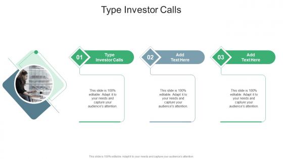 Type Investor Calls In Powerpoint And Google Slides Cpb
