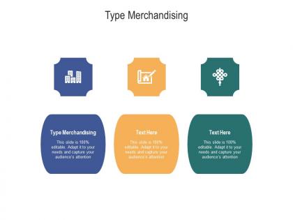 Type merchandising ppt powerpoint presentation infographic template grid cpb