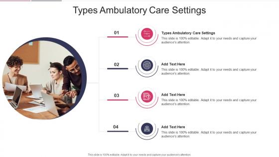 Types Ambulatory Care Settings In Powerpoint And Google Slides Cpb