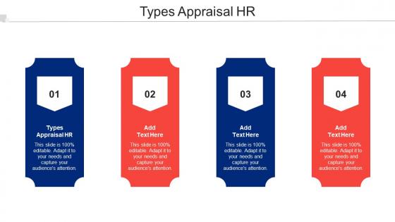 Types Appraisal HR Ppt Powerpoint Presentation File Influencers Cpb