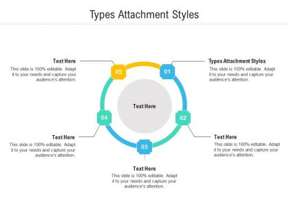 Types attachment styles ppt powerpoint presentation icon graphics template cpb