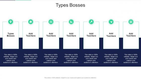 Types Bosses In Powerpoint And Google Slides Cpb