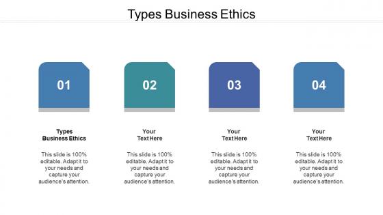 Types Business Ethics Ppt Powerpoint Presentation Slides Format Ideas Cpb
