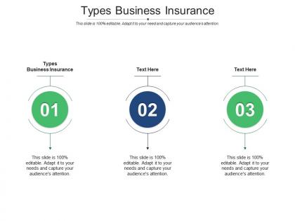 Types business insurance ppt powerpoint presentation layouts graphic tips cpb