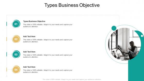 Types Business Objective In Powerpoint And Google Slides Cpb