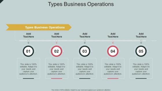 Types Business Operations In Powerpoint And Google Slides Cpb