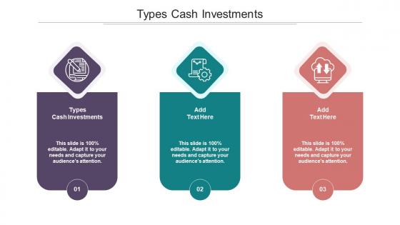 Types Cash Investments In Powerpoint And Google Slides