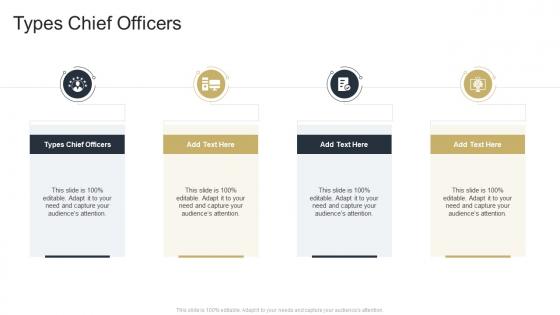 Types Chief Officers In Powerpoint And Google Slides Cpb