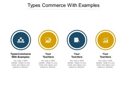 Types commerce with examples ppt powerpoint presentation inspiration show cpb
