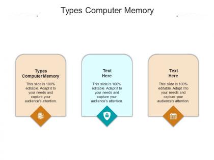 Types computer memory ppt powerpoint presentation slides graphics download cpb