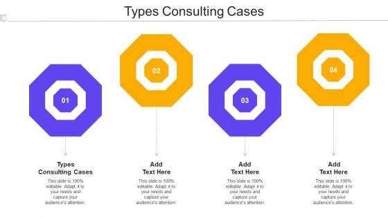 Types Consulting Cases Ppt Powerpoint Presentation Ideas Summary Cpb